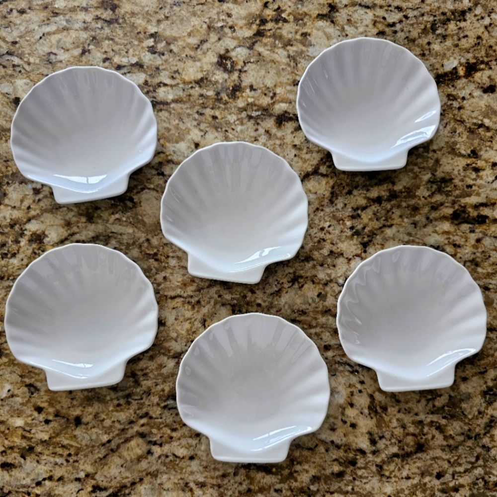 6 Ceramic Appetizer Dishes